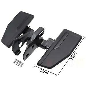 Balck オムニ ドライバー フロアボード フットレスト 2018 - 2023 ホンダ ゴールドウィング GL1800用 Balck Omni Driver Floorboards Foot Rest For 2018 - 2023 Honda Gold Wing GL1800 【並行輸入品】
