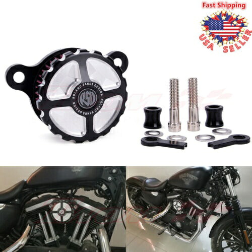 CNC エアクリーナー インテーク フィルター システム キット ハーレー スポーツスター アイアン 48 883 1200用 CNC Air Cleaner Intake Filter System Kit For Harley Sportster Iron 48 883 1200 【並行輸入品】