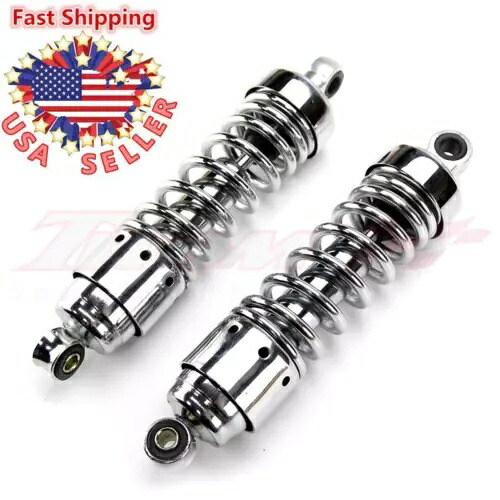 クロームリアショックアブソーバーサスペンションホンダ反乱 250 CA250 CMX250 1986-2015 Chrome Rear Shock Absorber Suspension For Honda Rebel 250 CA250 CMX250 1986-2015 【並行輸入品】