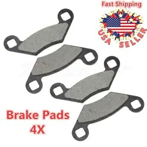 4x フロントブレーキパッド ポラリス トレイル ブレザー 2001-2006 250 400 フリーダム 2002-2003 4x Front Brake Pads For Polaris TRAIL BLAZER 2001-2006 250 400 FREEDOM 2002-2003 【並行輸入品】