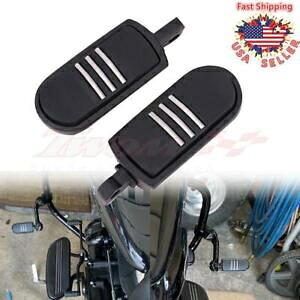 黒男性 10 ミリメートルマウントハイウェイフットペグハーレーダイナワイドスーパーグライドライダー用 Black Male 10mm Mount Highway Foot Pegs For Harley Dyna Wide Super Glide Rider 【並行輸入品】