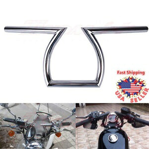 1 ''オートバイドラッグ Z バーハンドルバーハーレーツーリングダイナソフテイルチョッパー米国 1'' Motorcycle Drag Z-Bars Handlebars For Harley Touring Dyna Softail Chopper US 【並行輸入品】