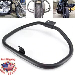 マットブラック エンジンガード クラッシュバー ハイウェイ ハーレー スポーツスター XL 883 2004-2018用 Matte Black Engine Guard Crash Bar Highway For Harley Sportster XL 883 2004-2018 【並行輸入品】