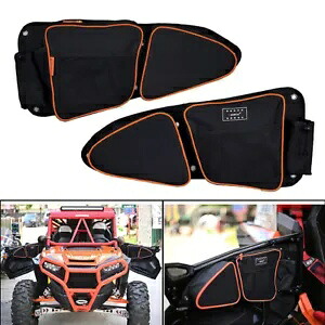 UTV フロントサイド収納ドアバッグポラリス RZR XP 1000 900 ターボ S 膝パッド付き UTV Front Side Storage Door Bags For Polaris RZR XP 1000 900 Turbo S w/ Knee Pad 【並行輸入品】 37,180円