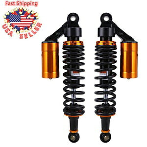 Univbersal 13.5 ''340mm オートバイエアリアショックアブソーバーサスペンション ATV 堤防 Univbersal 13.5'' 340mm Motorcycle Air Rear Shock Absorber Suspension ATV Dike 【並行輸入品】 42,185円