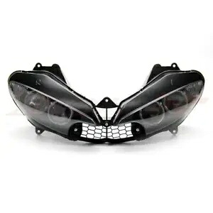 クリアヘッドライトヘッドランプアセンブリヤマハ YZFR6 YZF R6 2003-05 R6S 2006-2009 Clear Headlight Head Lamp Assembly For Yamaha YZFR6 YZF R6 2003-05 R6S 2006-2009 【並行輸入品】