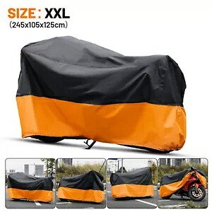 新しいオートバイカバー防水屋外雨塵太陽 UV スクータープロテクター XXL New Motorcycle Cover Waterproof Outdoor Rain Dust Sun UV Scooter Protector XXL 【並行輸入品】
