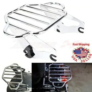 Two Up ツアーパック マウント 荷物ラック ハーレー ツーリング FLHR FLHT 2009-2018 米国用 Two Up Tour Pak Mounting Luggage Rack For Harley Touring FLHR FLHT 2009-2018 USA 【並行輸入品】