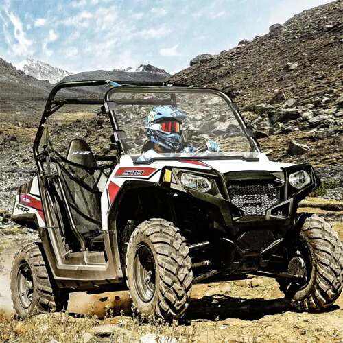 UTV フルフロントガラス 1/4 インチ厚 ポラリス RZR 570 800S 800 XP 4 900 2008-2014用 UTV Full Windshield 1/4'' Thick For Polaris RZR 570 800S 800 XP 4 900 2008-2014 【並行輸入品】
