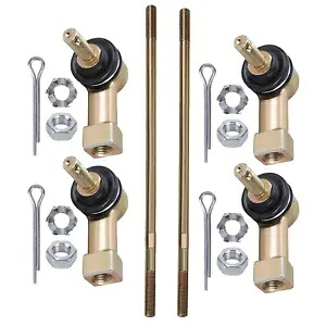 2 タイロッドセット ホンダ TRX450R 2004 2005 / 53521-HP1-000 53158-HP1-003 ATV 2 Tie Rod Sets for Honda TRX450R 2004 2005 / 53521-HP1-000 53158-HP1-003 ATV 【並行輸入品】
