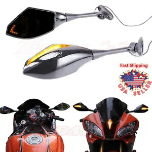 統合ミラーホンダ Cbr 600 RR 2003 2004 2005 2006 2007 2008 2009 2010 Integrated Mirrors For Honda Cbr 600 RR 2003 2004 2005 2006 2007 2008 2009 2010 【並行輸入品】