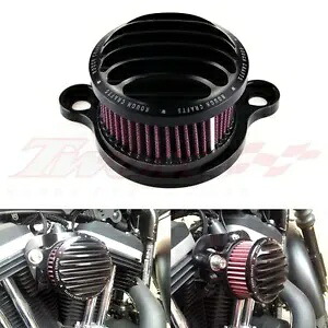 エアクリーナーインテークフィルターシステム ハーレーソフテイルダイナスポーツスター XL 1200 88-17用 AIR CLEANER INTAKE FILTER SYSTEM FOR HARLEY SOFTAIL DYNA SPORTSTER XL 1200 88-17 【並行輸入品】