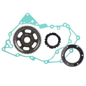 一方向スタータークラッチギア ガスケット付き ヤマハ WR450F WR 450F 2003 ? 06 2011 ? 16 One Way Starter Clutch Gear w/ Gasket For Yamaha WR450F WR 450F 2003~06 2011~16 【並行輸入品】
