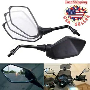 ユニバーサルオートバイミラースクーターサイドリアバックミラー 10 ミリメートルホンダ用 Universal Motorcycle Mirrors Scooter Side Rear Rearview Mirrors 10mm For Honda 【並行輸入品】