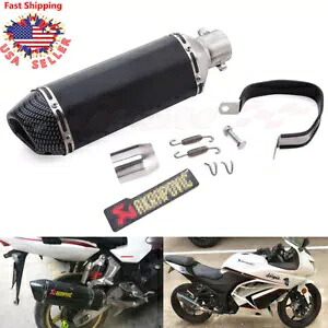 38-51 ミリメートルオートバイユニバーサルキラースリップオンエキゾーストマフラーパイプサイレンサー CBR 米国 38-51mm Motorcycle Universal Killer Slip on Exhaust Muffler Pipe Silencer CBR US 【並行輸入品】