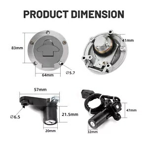 ヤマハ YZF-R25 R3 点火スイッチ燃料ガスキャップシートロックキーセット 2015-2019 For Yamaha YZF-R25 R3 Lgnition Switch Fuel Gas Cap Seat Lock Key Set 2015-2019 【並行輸入品】 35,035円