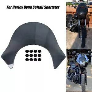 リップフロントガラスフロントガラスシールドハーレーダイナ FXDF FXDB FLD FXDWG FLD FXDL XL Lip Windshield Windscreen Shield For Harley Dyna FXDF FXDB FLD FXDWG FLD FXDL XL 【並行輸入品】