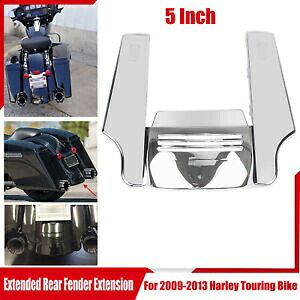 5 インチ ABS ストレッチリアフェンダーエクステンション ハーレー 09-13 ロードキング エレクトラグライド用 5'' ABS Stretched Rear Fender Extension For Harley 09-13 Road King Electra Glide 【並行輸入品】