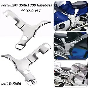 クロームフレームカバー ABS プラスチックスズキ GSXR1300 隼 GSX1300RZ 1997-2017 Chrome Frame Covers ABS Plastic For Suzuki GSXR1300 Hayabusa GSX1300RZ 1997-2017 【並行輸入品】