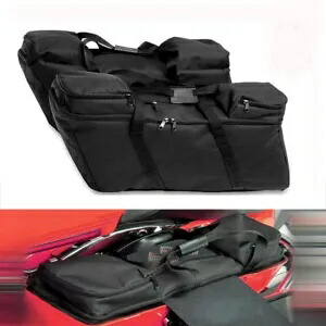 ハードサドルバッグ荷物バッグツアーパックソフトライナーバッグハーレーツーリングに適合 Hard Saddlebag Luggage Bag Tour Pack Soft Liner Bags Fit For Harley Touring 【並行輸入品】