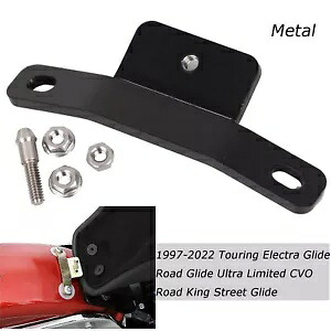 ブラック ソロ シート マウント ブラケット ハーレー ストリート グライド スペシャル FLHXS FLHX 2006-22 用 Black Solo Seat Mount Bracket for Harley Street Glide Special FLHXS FLHX 2006-22 【並行輸入品】