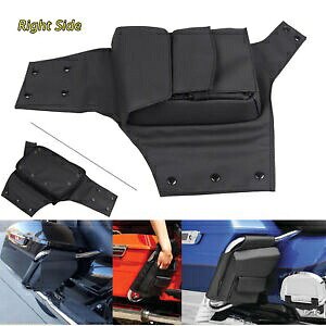 右サドルバッグガードレールサポートバッグポーチポケットハーレーエレクトラグライド 97+ Right Saddlebag Guard Rail Support Bag Pouch Pocket For Harley Electra Glide 97+ 【並行輸入品】