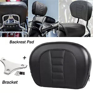 シーシーバー乗客バックレストパッドハーレーツーリングロードキングストリートグライド 97-23 Sissy Bar Passenger Backrest Pad For Harley Touring Road King Street Glide 97-23 【並行輸入品】