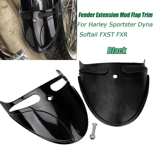 ABS フェンダーエクステンションマッドフラップトリムハーレーソフテイル FXST FXSTB スポーツスター XL ABS Fender Extension Mud Flap Trim For Harley Softail FXST FXSTB Sportster XL 【並行輸入品】