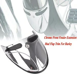 クロームフェンダーエクステンションマッドフラップトリムナローハーレースポーツスターXLHソフテイルUS用 Chrome Fender Extension Mud Flap Trim Narrow For Harley Sportster XLH Softail US 【並行輸入品】