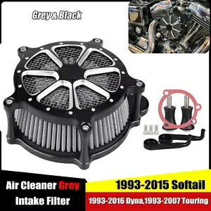 ハーレーファットボーイデラックスソフテイルヘリテージFXSTB用エアクリーナーインテークフィルターシステム Air Cleaner Intake Filter System For Harley Fatboy Deluxe Softail Heritage FXSTB 【並行輸入品】