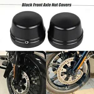 フロントアクスルキャップナットカバーハーレーツーリングロードキングエレクトラストリートグライド00-07用 Front Axle Cap Nut Cover For Harley Touring Road King Electra Street Glide 00-07 【並行輸入品】