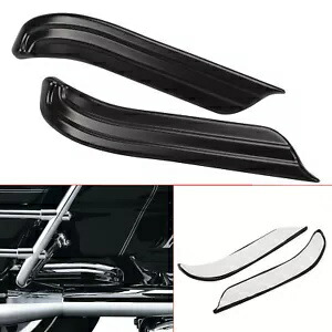 Luvered スイングアーム カバー アクセント トリム ハーレー エレクトラグライド ポリス FLHTP 09-20用 Luvered Swingarm Covers Accent Trim For Harley Electra Glide Police FLHTP 09-20 【並行輸入品】