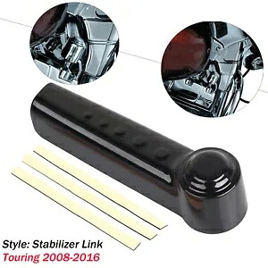フロントアッパースタビライザーリンクカバー ハーレーエレクトラ ストリートロードグライドキング 08+用 Front Upper Stabilizer Link Cover For Harley Electra Street Road Glide King 08+ 【並行輸入品】