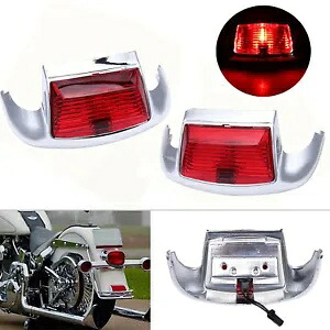 LEDライト付きリアおよびフロントフェンダーチップ ハーレー80-13 FLHT FLT FLHS FLHRに適合 Rear and Front Fender Tip with LED Light Fit For Harley 80-13 FLHT FLT FLHS FLHR 【並行輸入品】 32,890円