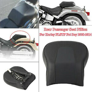オートバイリアクッションソフト助手席パッドハーレー 08-14 FLSTF ファットボーイ Motorcycle Rear Cushion Soft Passenger Seat Pad For Harley 08-14 FLSTF Fat Boy 【並行輸入品】