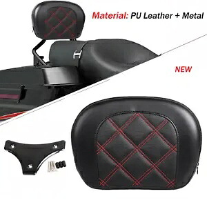 助手席バックレストパッドキット ハーレーツーリングストリートグライドスペシャル FLHXS 97-23用 Passenger Backrest Pad Kit For Harley Touring Street Glide Special FLHXS 97-23 【並行輸入品】