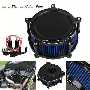 ハーレーロードキングエレクトラストリートグライドソフテイルFXSTエアクリーナーインテークフィルター用 For Harley Road King Electra Street Glide Softail FXST Air Cleaner Intake Filter 【並行輸入品】