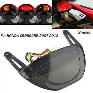 LED テールライト統合ブレーキターンシグナルホンダ 2007-2012 CBR600RR ABS LED Taillight Integrated Brake Turn Signals For HONDA 2007- 2012 CBR600RR ABS 【並行輸入品】