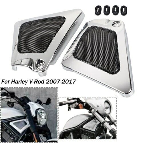 左 & 右エアボックスフレームネックサイドカバーハーレー V ロッド VRSCD VRSCDX 07-17 16 Left & Right Airbox Frame Neck Side Cover For Harley V-Rod VRSCD VRSCDX 07-17 16 【並行輸入品】