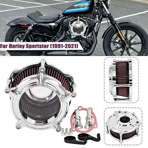 ハーレースポーツスター XL XLH1200 883 アイアン 883 48 エアクリーナーインテークフィルターシステム用 For Harley Sportster XL XLH1200 883 Iron 883 48 Air Cleaner Intake Filter System 【並行輸入品】
