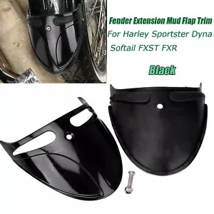 ABS フェンダーエクステンションマッドフラップトリムハーレーソフテイル FXST FXSTB スポーツスター XL ABS Fender Extension Mud Flap Trim For Harley Softail FXST FXSTB Sportster XL 【並行輸入品】