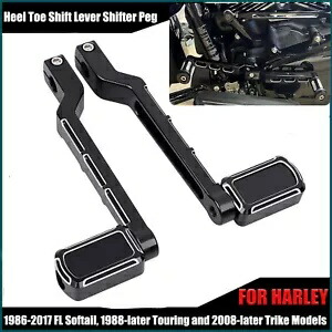 ヒール/トゥシフトレバーシフターペグハーレーロードキングツアーストリートグライドファットボーイ用 Heel/Toe Shift Lever Shifter Peg For Harley Road King Tour Street Glide FatBoy 【並行輸入品】