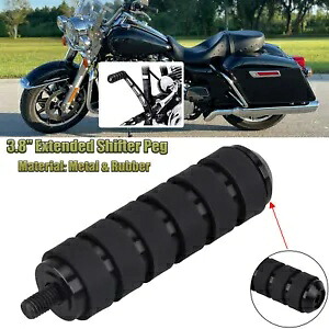 ブラック拡張シフトシフターペグハーレースポーツスターロードキンググライドFLTR FLHR用 Black Extended Shift Shifter Peg For Harley Sportster Road King Glide FLTR FLHR 【並行輸入品】