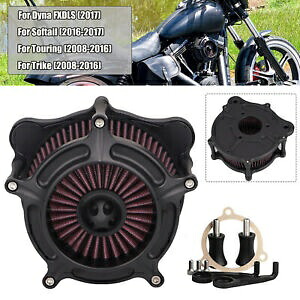 マットブラックエアクリーナーレッドフィルターハーレーツーリングウルトラリミテッドトライグライドUS用 Matte Black Air Cleaner Red Filter For Harley Touring Ultra Limited Tri Glide US 【並行輸入品】