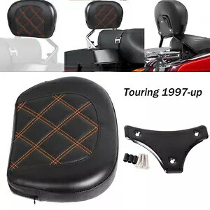 ハーレー ストリート エレクトラ トライ グライド ロードキング 97+ シーシーバー バックレスト パッド ブラケット用 For Harley Street Electra Tri Glide Road King 97+ Sissy Bar Backrest Pad Bracket 【並行輸入品】