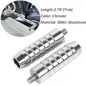 クロームヒールトゥフットシフターシフトペグハーレーツーリングロードキングソフテイルFLST用 Chrome Heel Toe Foot Shifter Shift Peg For Harley Touring Road King Softail FLST 【並行輸入品】
