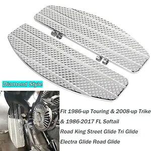ハーレーヘリテージソフテイル FLSTN FLSTS 用ストレッチドライバーフロアボードフットペグセット Stretched Driver Floorboard Foot Peg Set For Harley Heritage Softail FLSTN FLSTS 【並行輸入品】
