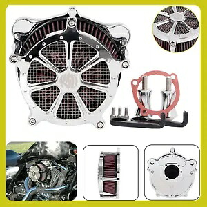コントラストカットエアクリーナーインテークフィルターハーレーダイナロードキングクラシックFLHRC用 Contrast Cut Air Cleaner Intake Filter For Harley Dyna Road King Classic FLHRC 【並行輸入品】