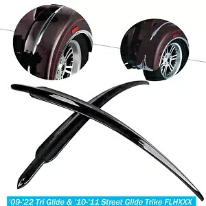 リアトップセンターフェンダーアクセントトリム ハーレー 09-22 トライグライド ストリートグライドトライク用 Rear Top Center Fender Accent Trim For Harley 09-22 Tri Glide Street Glide Trike 【並行輸入品】