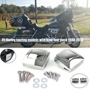 クローム ツアー パック Pak トランク ラッチ ハーレー ツーリング ロード グライド カスタム ウルトラ用 Chrome Tour Pack Pak Trunk Latches For Harley Touring Road Glide Custom Ultra 【並行輸入品】